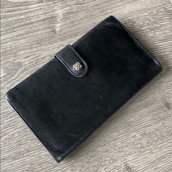 Bosca vintage black leather wallet - Picture 1 of 8